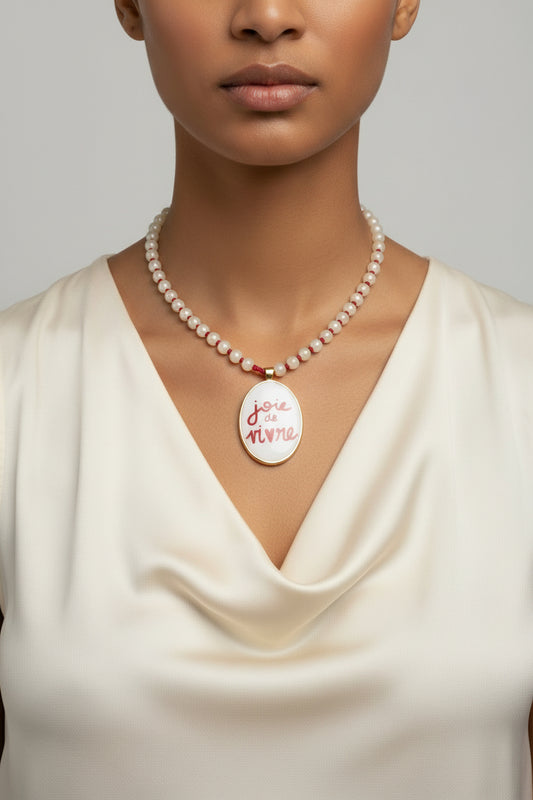Collana di cristalli joie de vivre