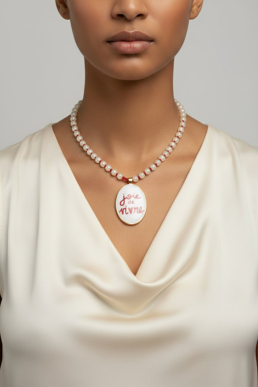 Collana di cristalli joie de vivre