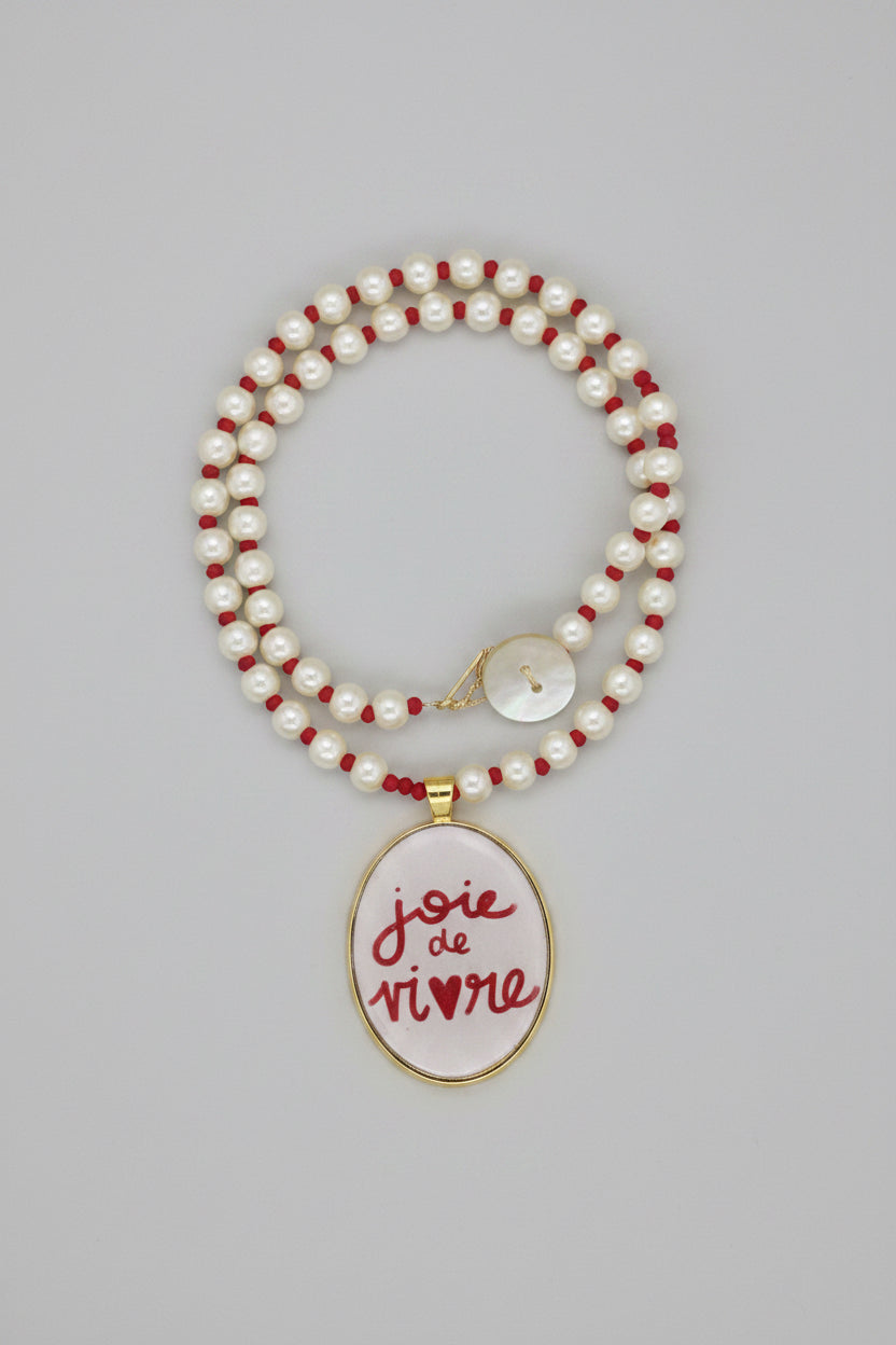 Collana di cristalli joie de vivre