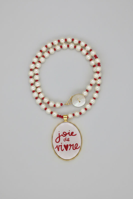 Collana di cristalli joie de vivre