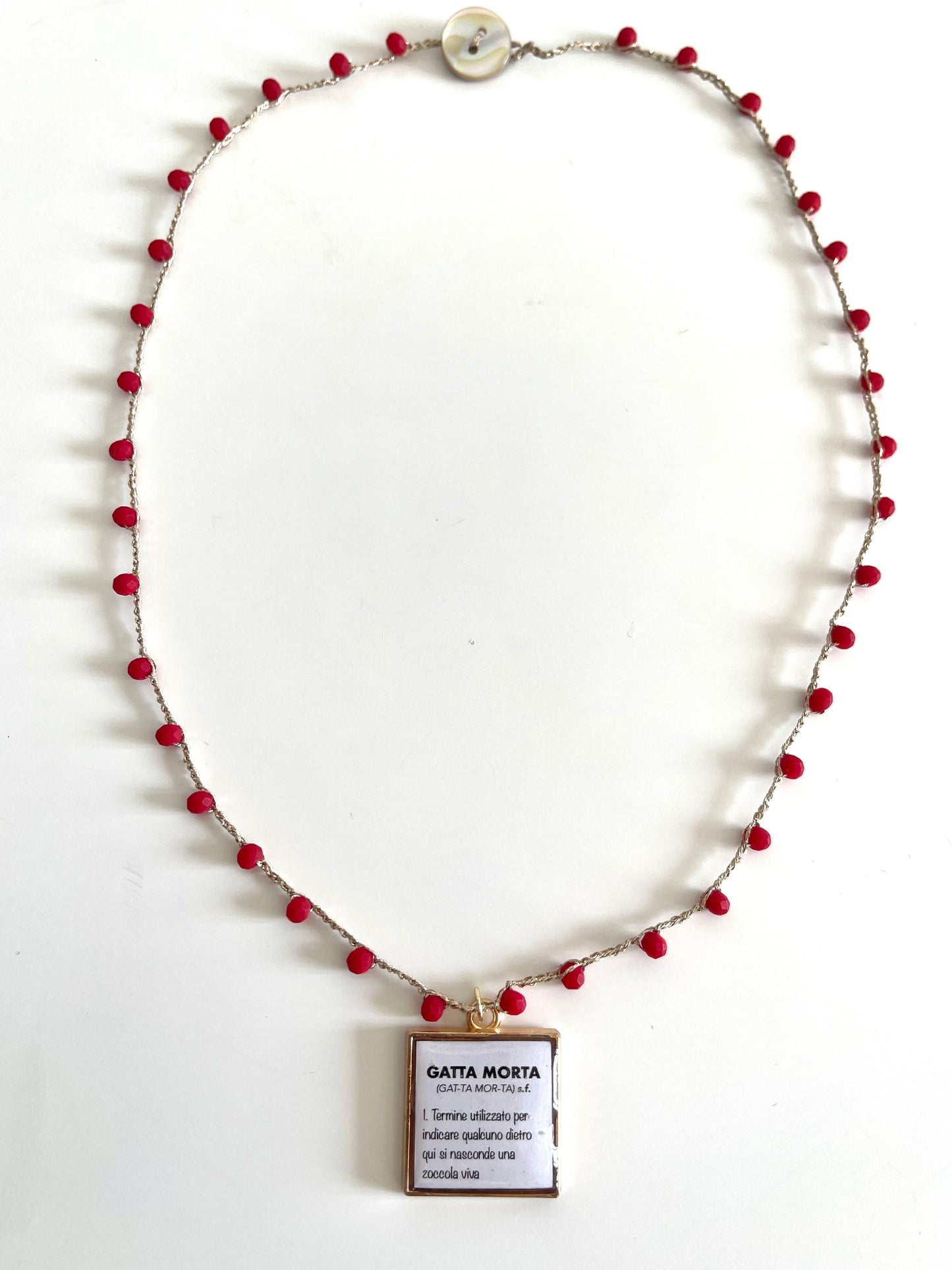 Collana “GATTA MORTA”