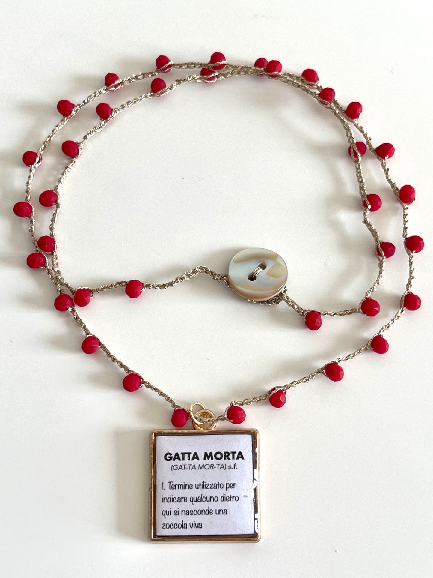 Collana “GATTA MORTA”