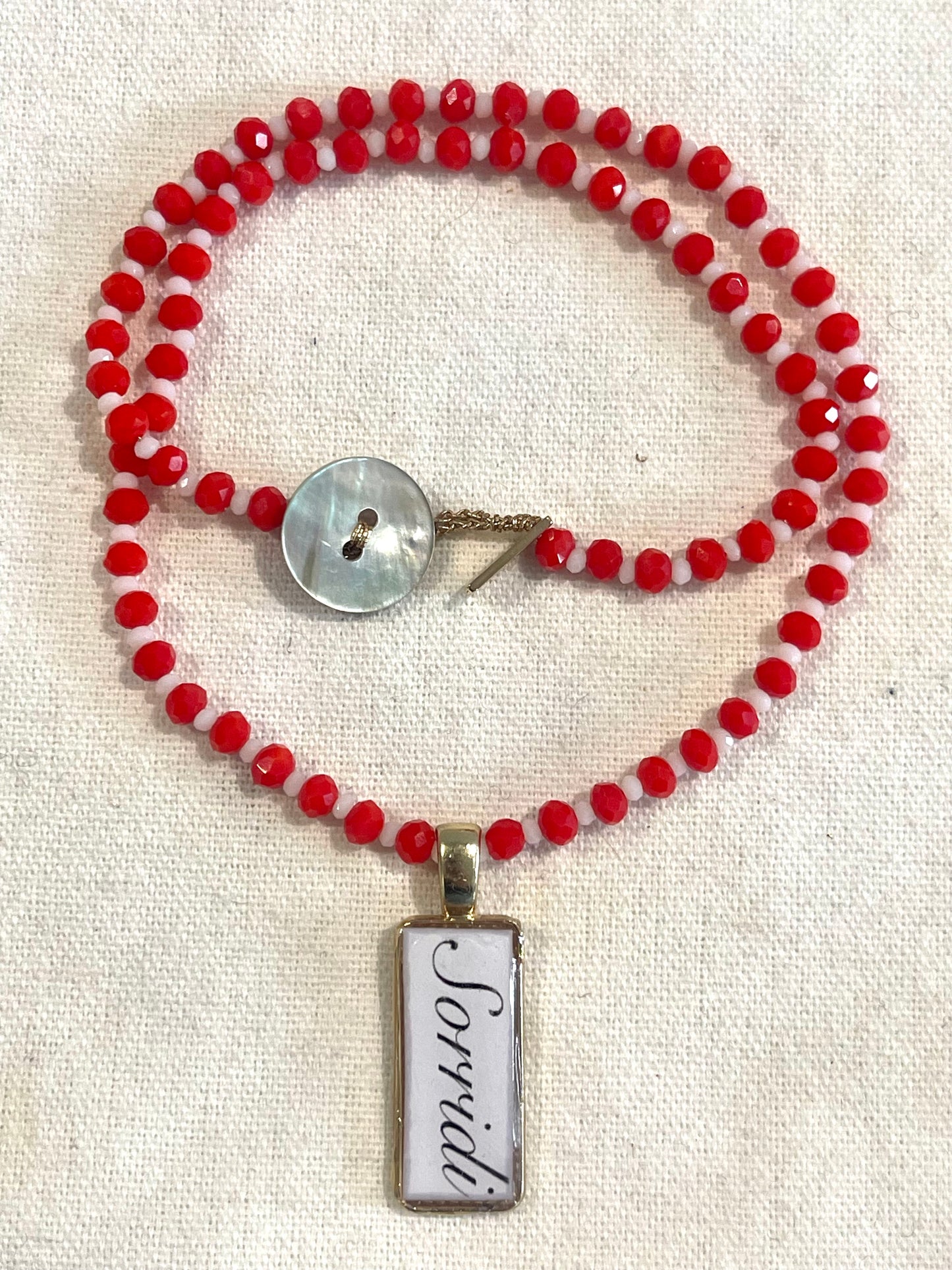 Collana “sorridi”