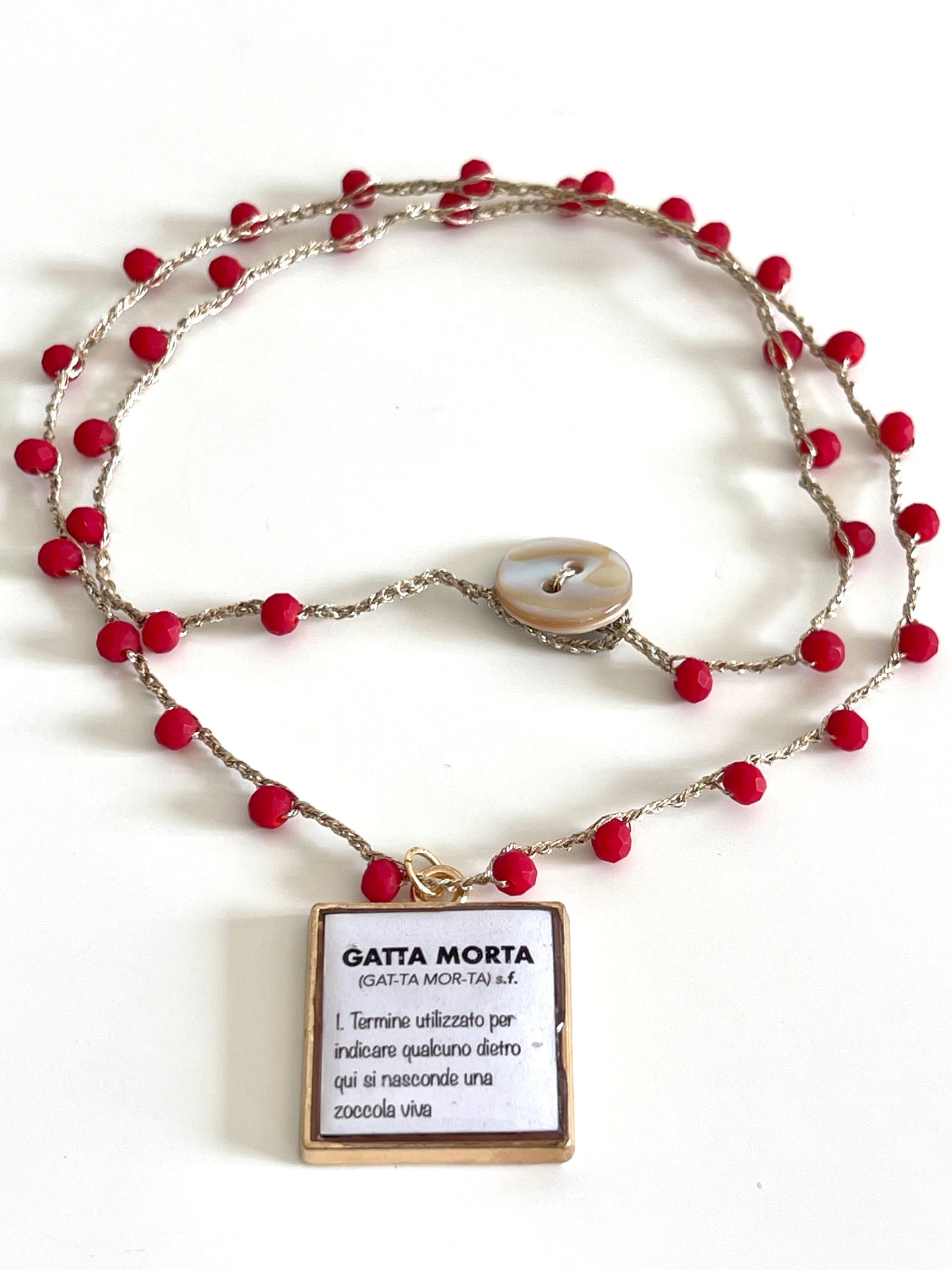 Collana “GATTA MORTA”