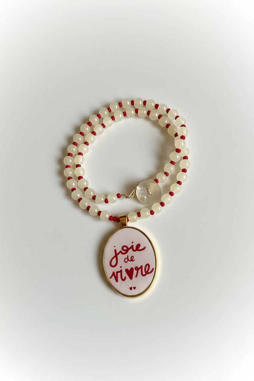 Collana di cristalli joie de vivre