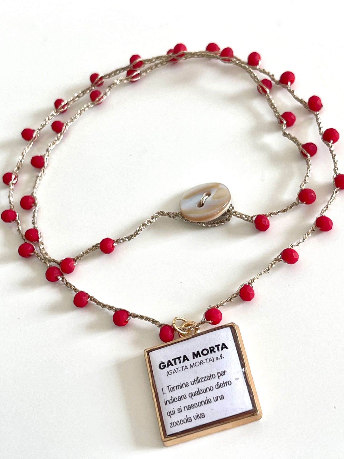 Collana “GATTA MORTA”