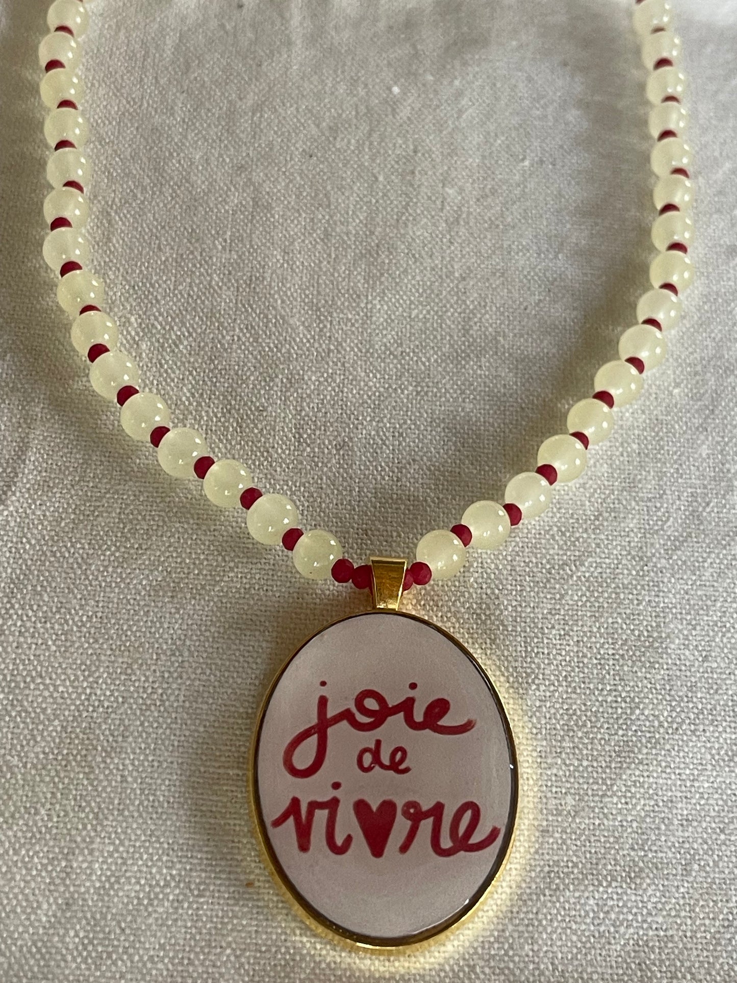 Collana di cristalli joie de vivre