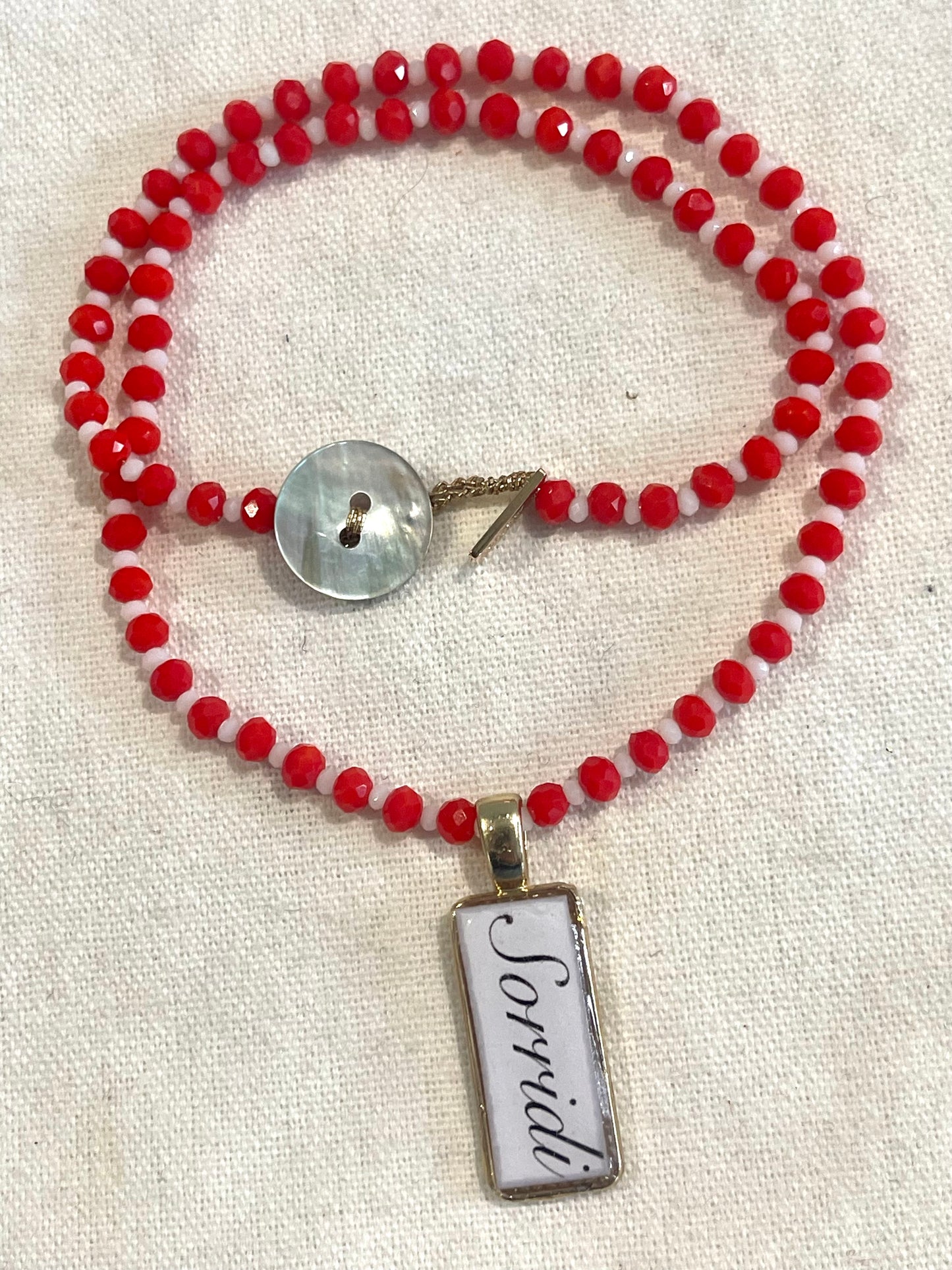 Collana “sorridi”