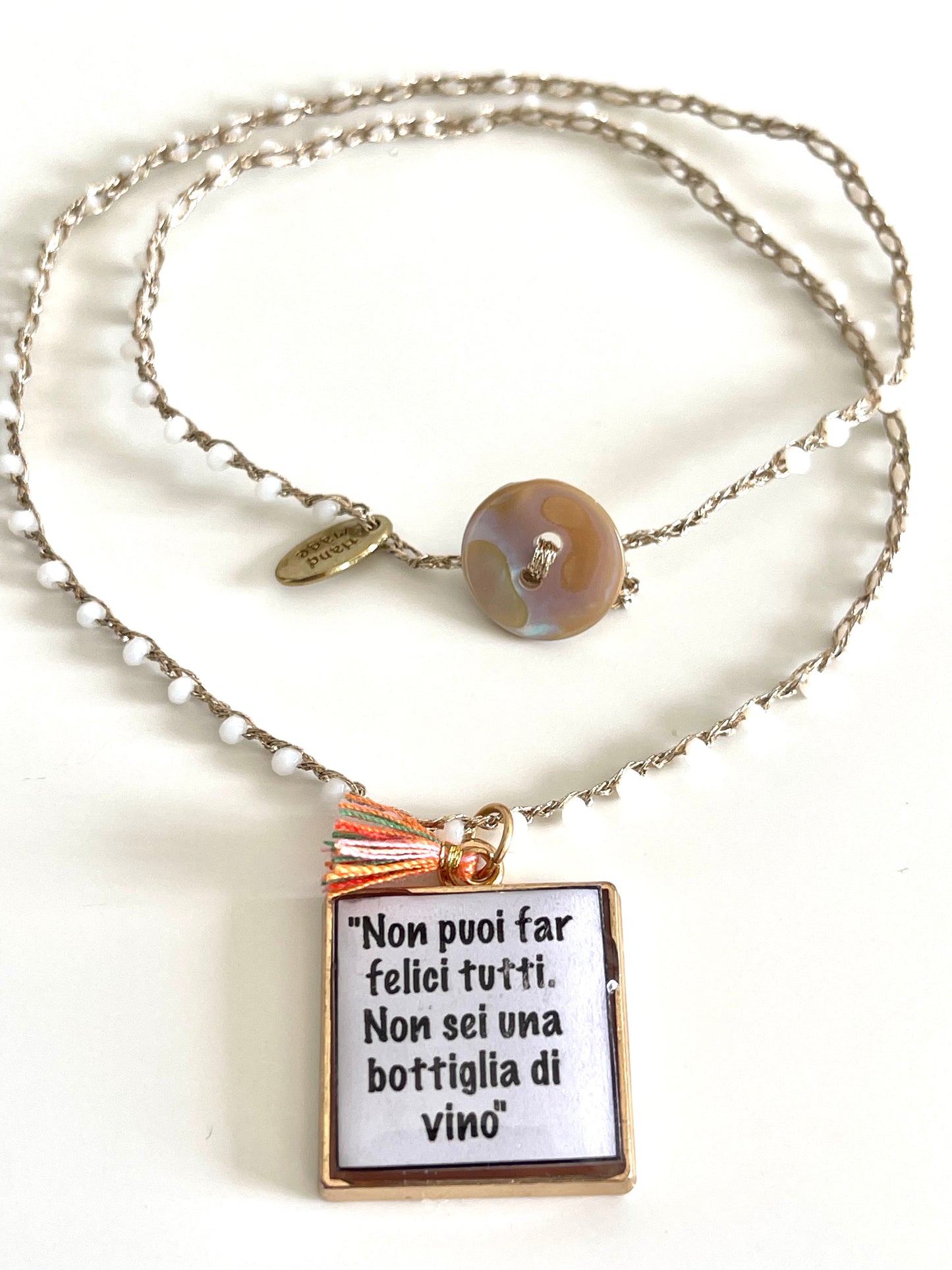 Collana “NON PIOI FAR FELICI TUTTI”