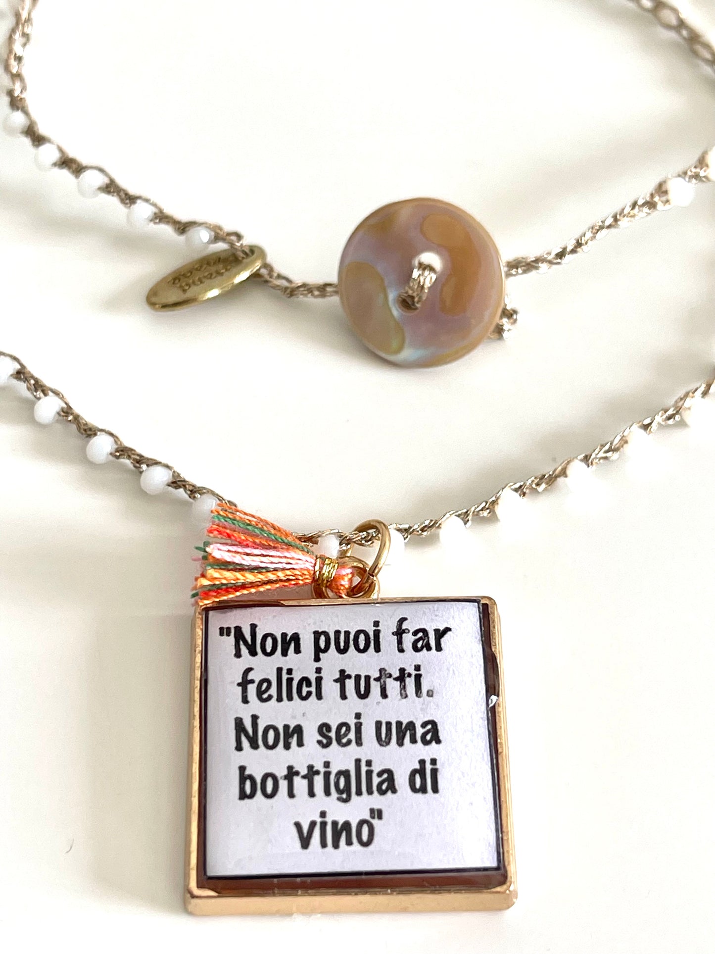 Collana “NON PIOI FAR FELICI TUTTI”