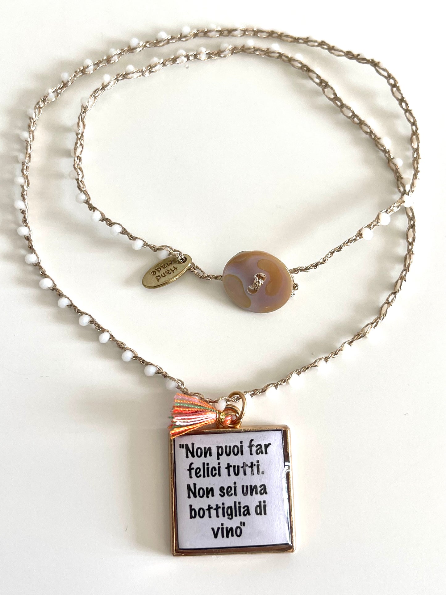 Collana “NON PIOI FAR FELICI TUTTI”