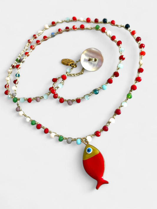Collana pesciolino