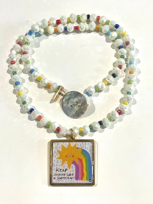 Collana “KEEP SHINING LIKE A SUPERSTAR!”