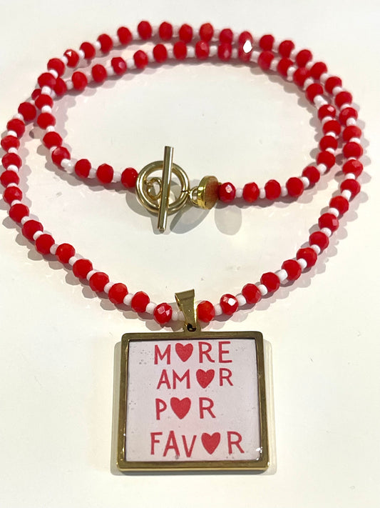 Collana “MORE AMOR POR FAVOR”